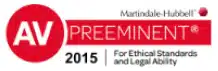 2015 Martindale-Hubbell AV Preeminent® Award for Ethical Standards and Legal Ability - Awarded to Erik John Broel
